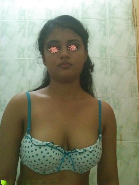 Indian college girl shows her big natural tits while in a bathroom 46438036